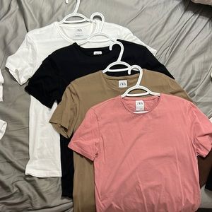 Zara Tshirts set of 4